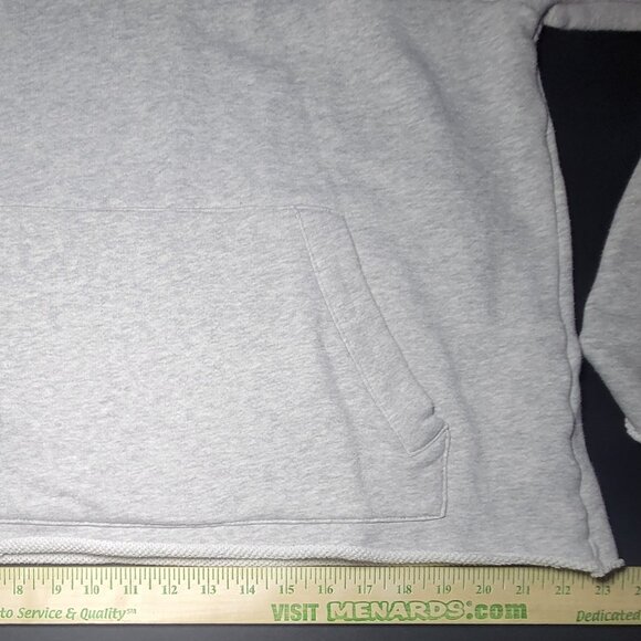 Athleta Womens Swing French Terry Gray Pullover Hoodie Size Medium - Picture 7 of 12